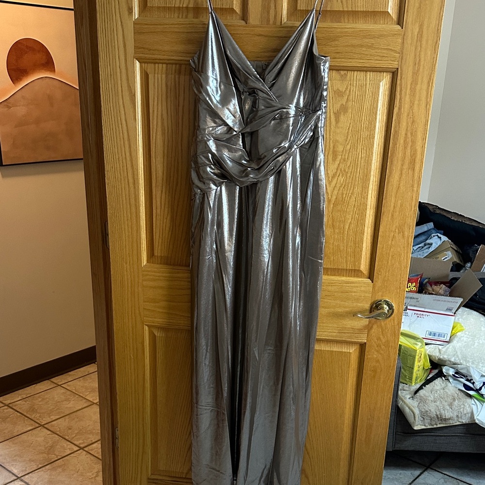 Ralph Lauren Shimmering Gold Dress